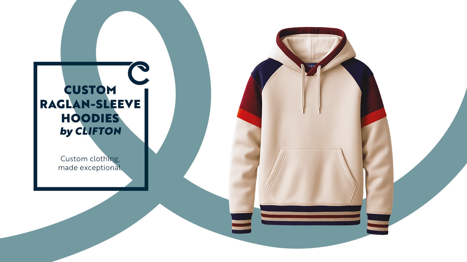 CLIFTON Trafalgar Custom Raglan Hoodie